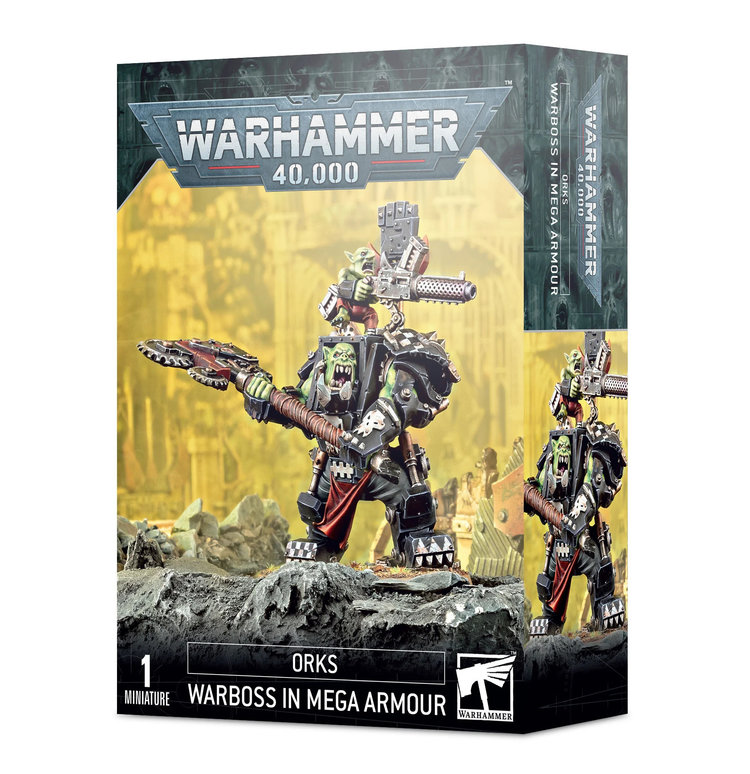 Games Workshop Warhammer Warhammer 40000 - Orks: Warboss in Mega Armour