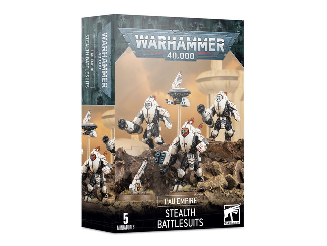 Games Workshop Warhammer Tau Empire: XV25 Stealth Battlesuits