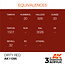 AK Interactive AK Interactive - 3rd Generation Acrylic: Dirty Red