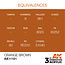 AK Interactive AK Interactive - 3rd Generation Acrylic: Orange Brown