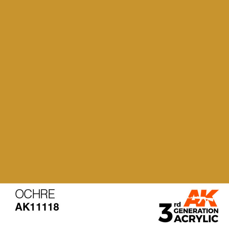 AK Interactive AK Interactive - 3rd Generation Acrylic: Ochre