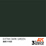 AK Interactive AK Interactive - 3rd Generation Acrylic: Extra Dark Green