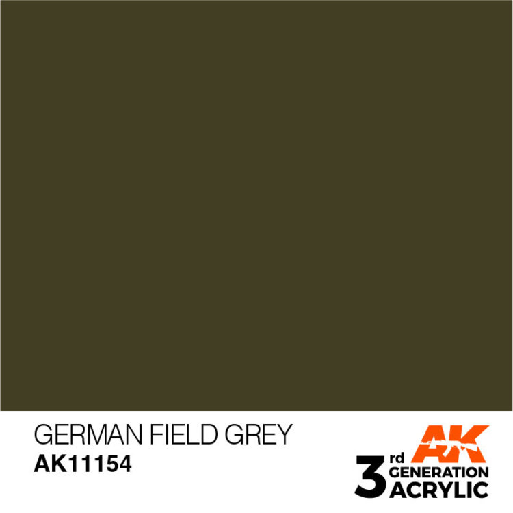 AK Interactive AK Interactive - 3rd Generation Acrylic: German Field Grey