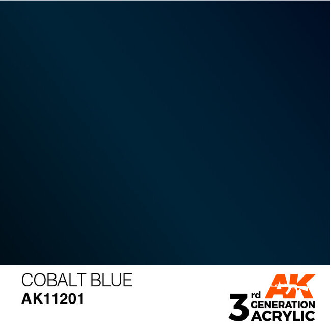 AK Interactive AK Interactive - 3rd Generation Acrylic: Cobalt Blue