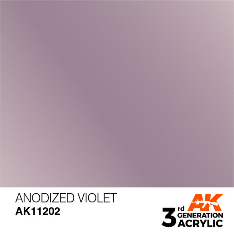 AK Interactive AK Interactive - 3rd Generation Acrylic: Anodized Violet