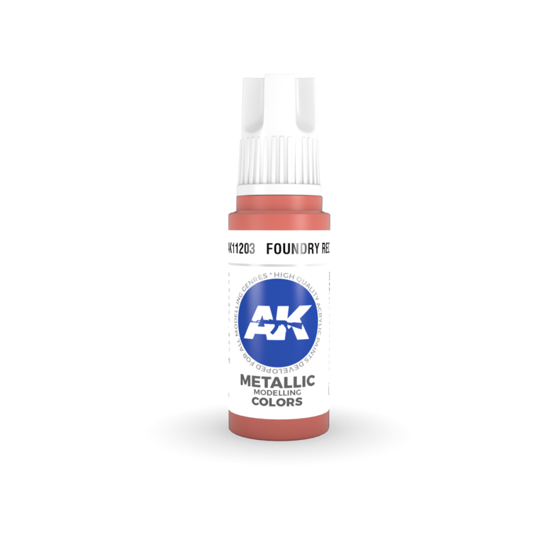 AK Interactive AK Interactive - 3rd Generation Acrylic: Foundry Red
