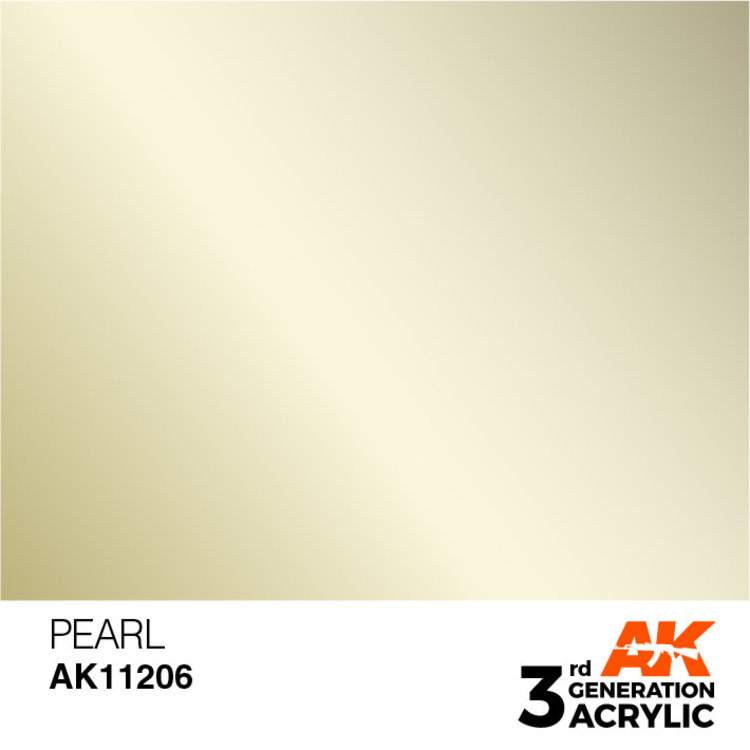 AK Interactive AK Interactive - 3rd Generation Acrylic: Pearl