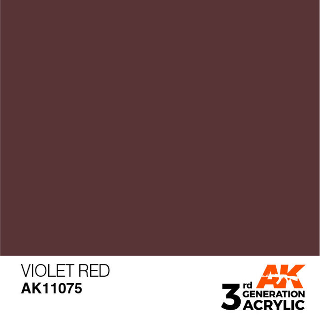 AK Interactive AK Interactive - 3rd Generation Acrylic: Violet Red