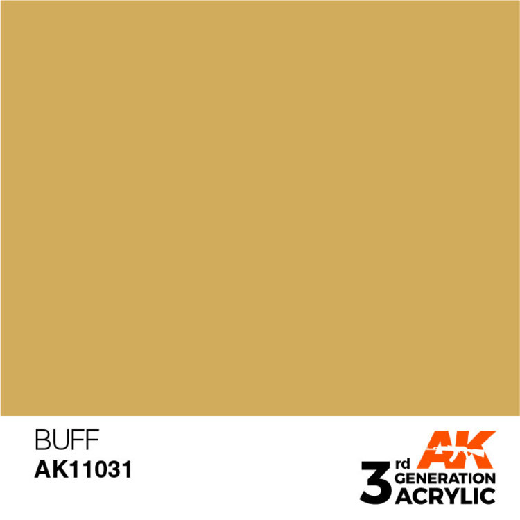 AK Interactive AK Interactive - 3rd Generation Acrylic: Buff