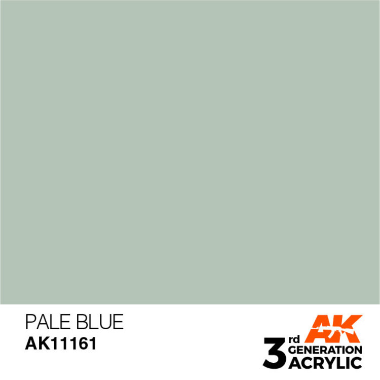 AK Interactive AK Interactive - 3rd Generation Acrylic: Pale Blue