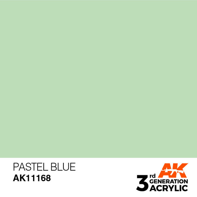 AK Interactive AK Interactive - 3rd Generation Acrylic: Pastel Blue