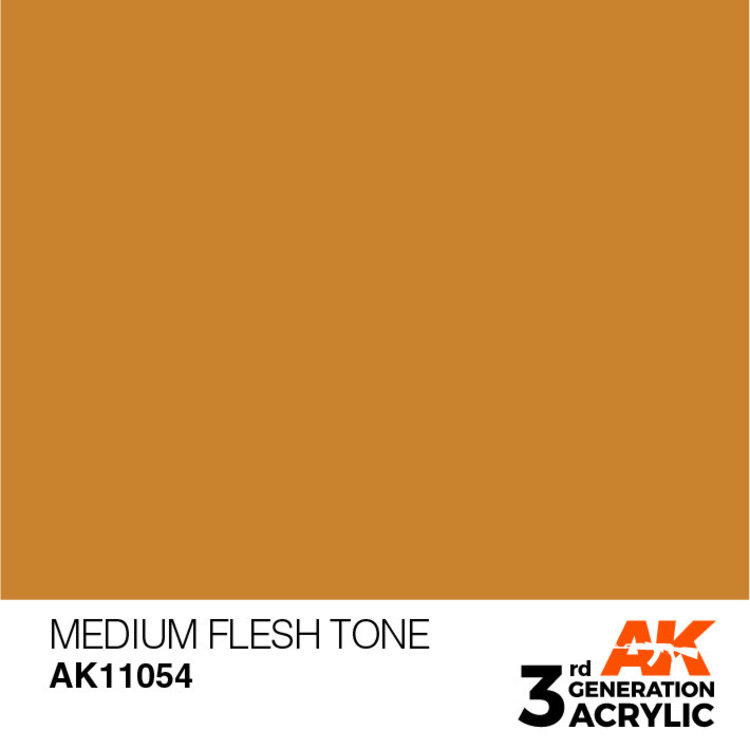 AK Interactive AK Interactive - 3rd Generation Acrylic: Medium Flesh