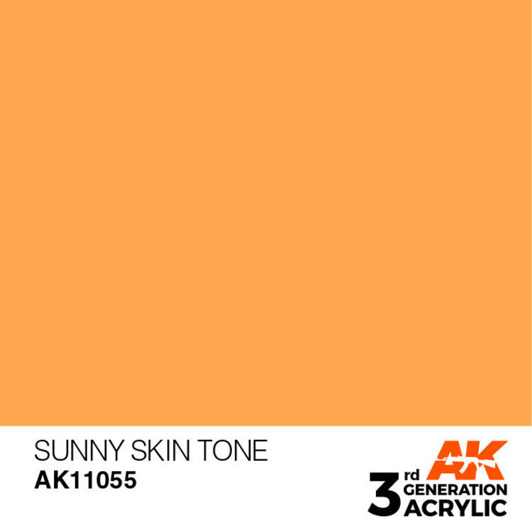 AK Interactive AK Interactive - 3rd Generation Acrylic: Sunny Skin Tone