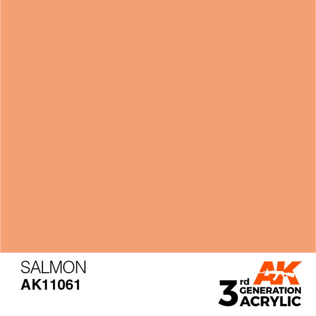 AK Interactive AK Interactive - 3rd Generation Acrylic: Salmon