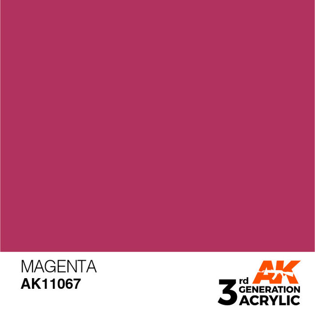 AK Interactive AK Interactive - 3rd Generation Acrylic: Magenta