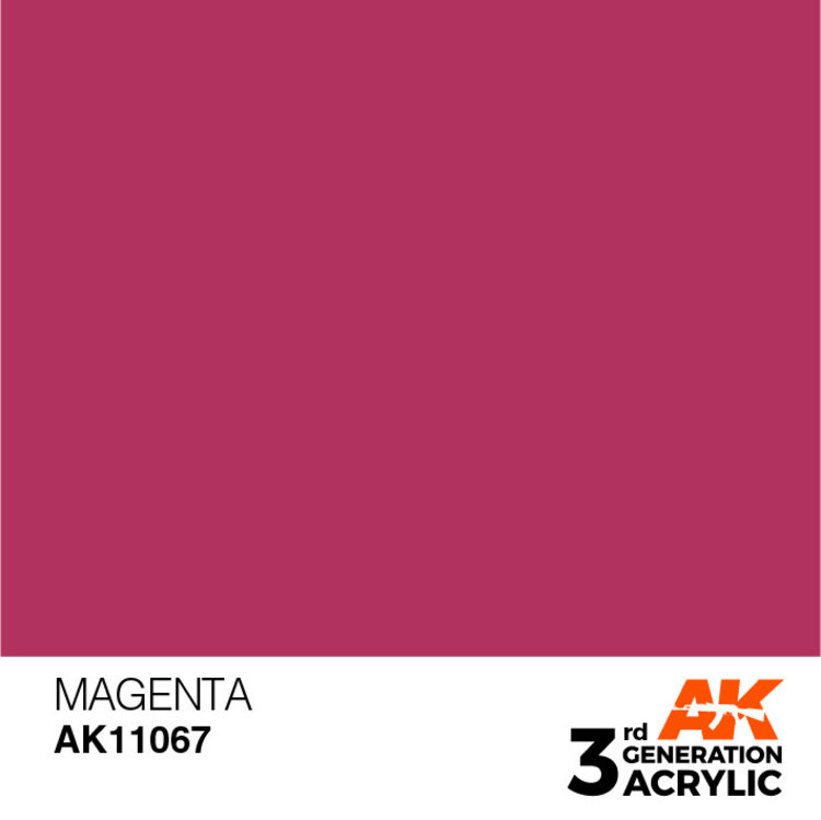 AK Interactive AK Interactive - 3rd Generation Acrylic: Magenta