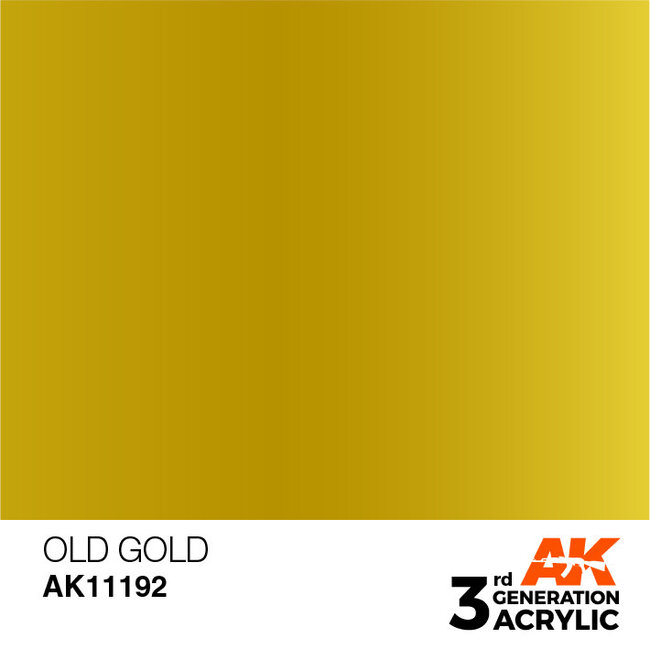 AK Interactive AK Interactive - 3rd Generation Acrylic: Old Gold
