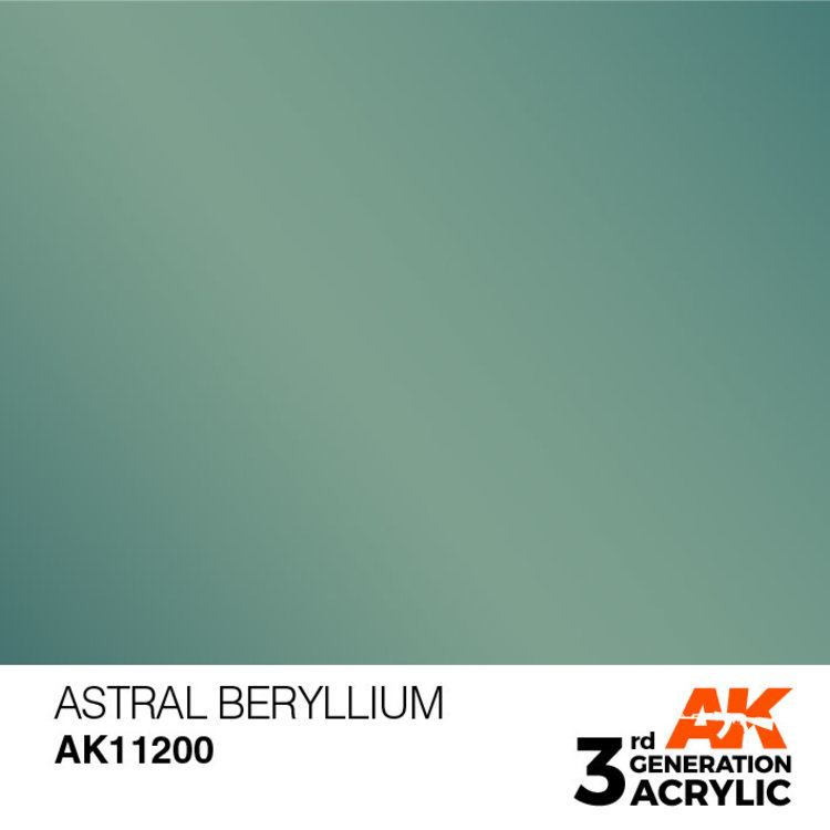 AK Interactive AK Interactive - 3rd Generation Acrylic: Astral Beryllium
