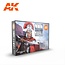AK Interactive Non Metallic Metal Steel Set