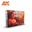 AK Interactive AK Interactive - 3rd Generation Acrylic: Inferno and Red Creatures Set
