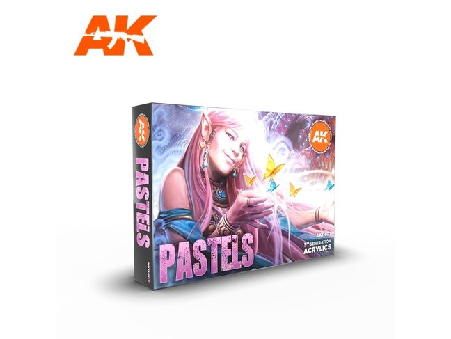 AK Interactive Pastels Colors Set