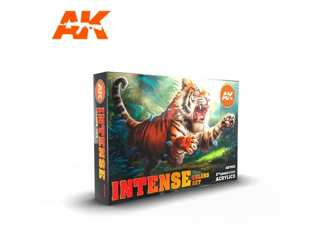 AK Interactive Intense Colors Set