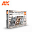 AK Interactive Old and Weatherd Wood Vol 2 Colors Set