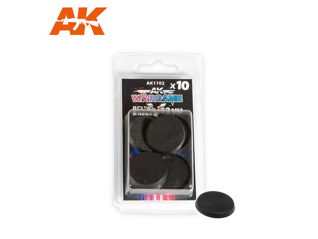 AK Interactive Round Base 32mm (10 Pack)