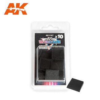 AK Interactive Square Base 25x25mm (10 Pack)