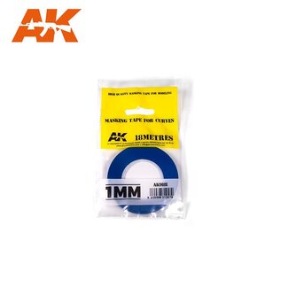 AK Interactive Masking Tape for Curves 1mm