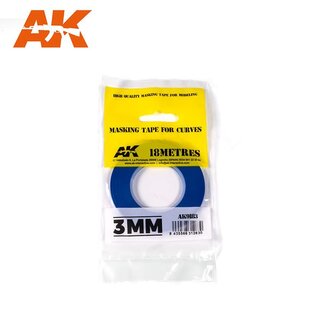 AK Interactive Masking Tape for Curves 3mm