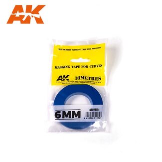 AK Interactive Masking Tape for Curves 6mm