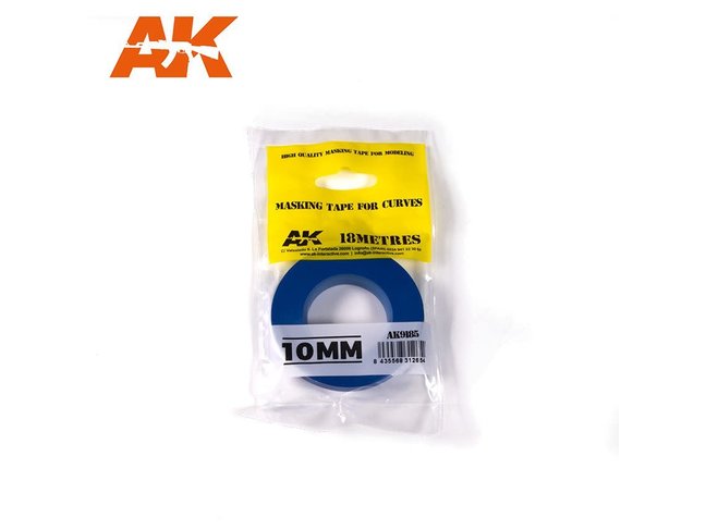 AK Interactive Masking Tape for Curves 10mm