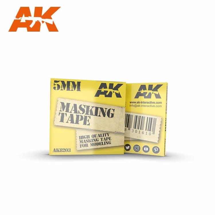 AK Interactive AK Interactive: Masking Tape 5mm
