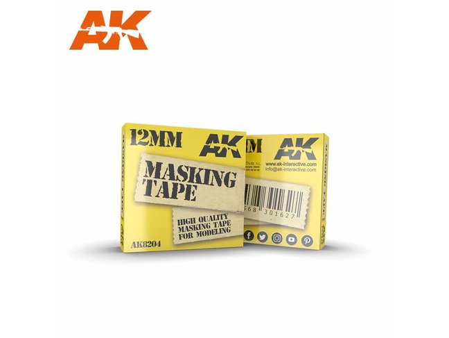 AK Interactive Masking Tape 12mm
