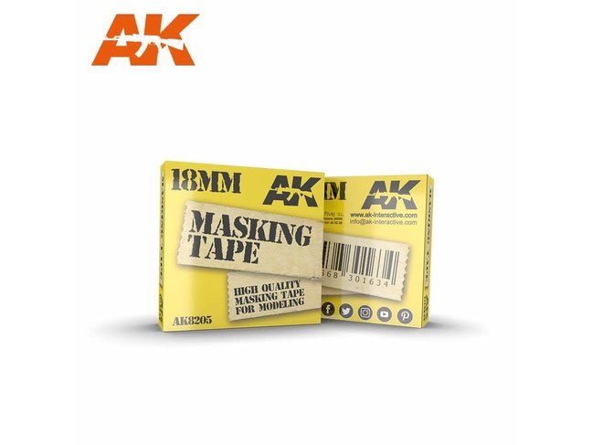 AK Interactive Masking Tape 18mm