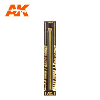 AK Interactive Brass Pipes 1.2mm