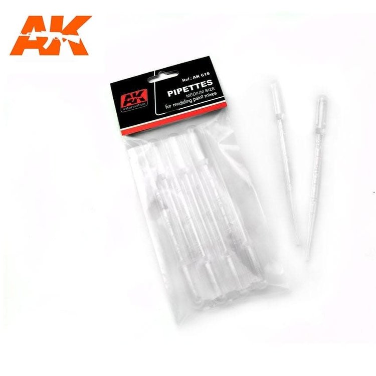 AK Interactive AK Interactive: Pipettes Medium 7 Units