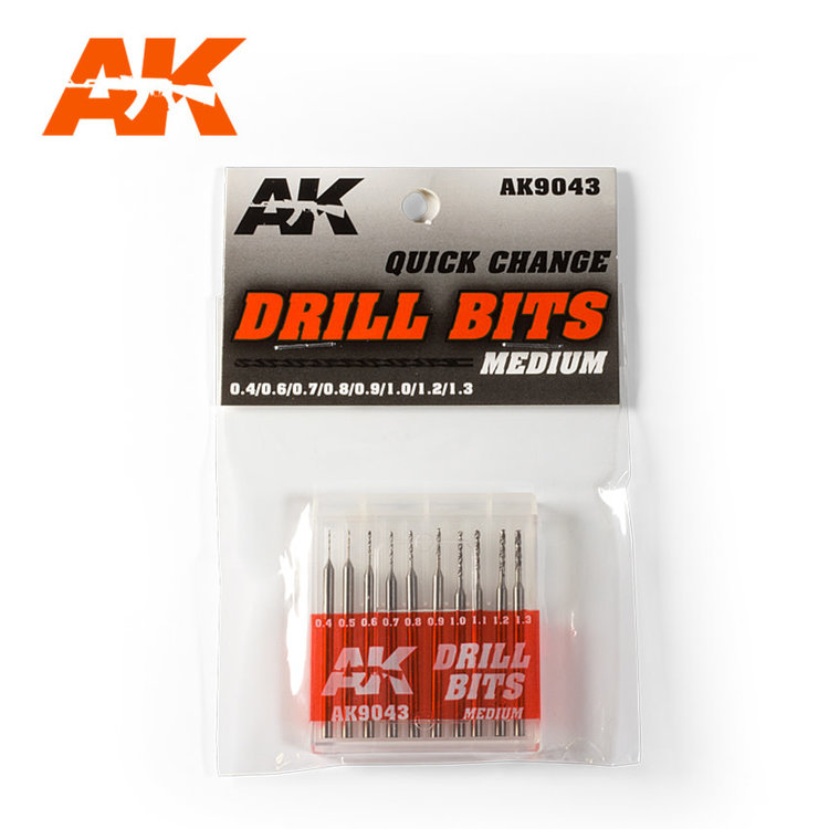 AK Interactive AK Interactive: Drill Bits (0.4 - 1.3)