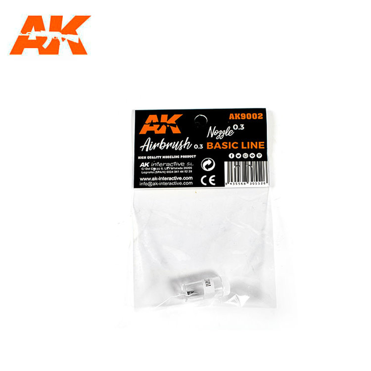 AK Interactive AK Interactive - Basic Line: Nozzle 0.3 AK Airbrush