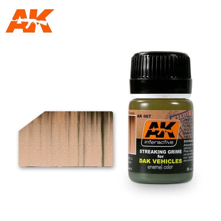 AK Interactive AK Interactive - Weathering Effects: Streaking Grime for DAK Vehicles