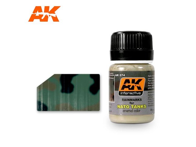 AK Interactive Rain Marks for Nato Tanks