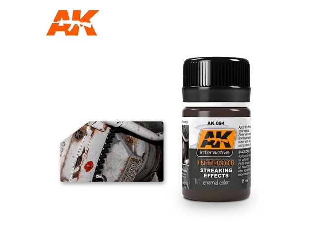 AK Interactive Streaking Grime for Interiors