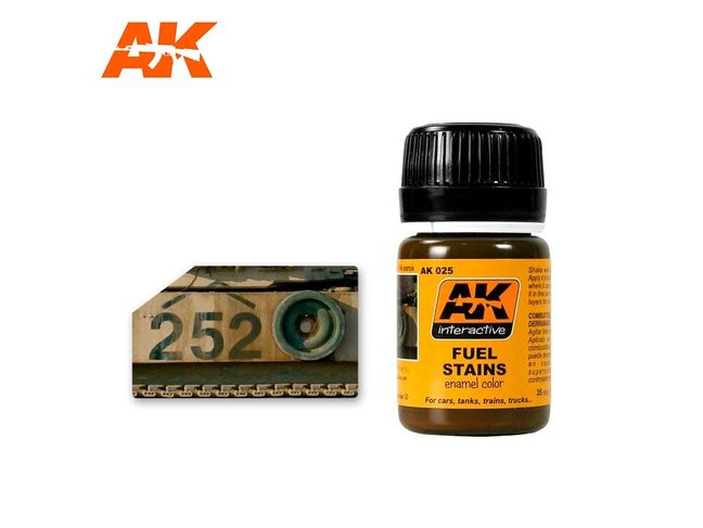 AK Interactive Fuel Stains