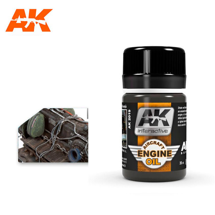 AK Interactive AK Interactive - Weathering Effects: Aircraft Engine Oil
