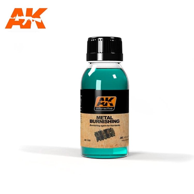 AK Interactive AK Interactive - Weathering Effects: Metal Burnishing Fluid