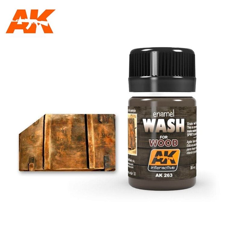 AK Interactive AK Interactive - Weathering Effects: Wash for Wood