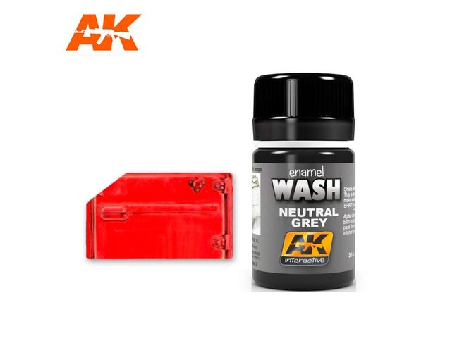 AK Interactive Wash Neutral Grey