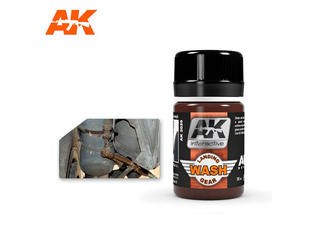 AK Interactive Wash Landing Gear
