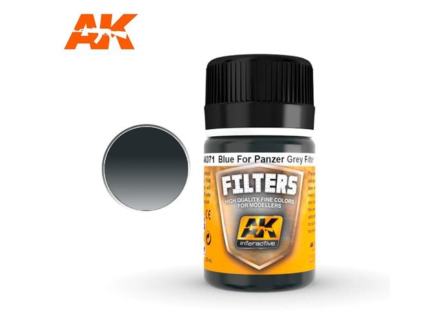 AK Interactive Blue for Panzer Grey